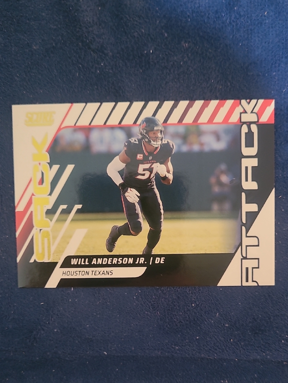 Will Anderson Jr. Houston Texans Football Card - 2025 Score